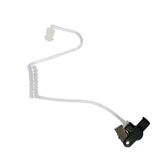 Load image into Gallery viewer, GoodQbuy 3&#39; 2-Wire Coil Earbud Audio Earpiece Mic for Kenwood Radios NX-200 NX-210 NX-300 NX-3200 NX-3300 NX-410 NX-411 NX-5200 NX-5300 NX-5400 TK-2180 TK-3180 TK-5210 TK-5220 TK-5310 TK-5410
