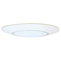 HALO 170 Series 6 in. White Recessed Trim Lensed Showerlight with Reflector and Frosted Albalite Lens