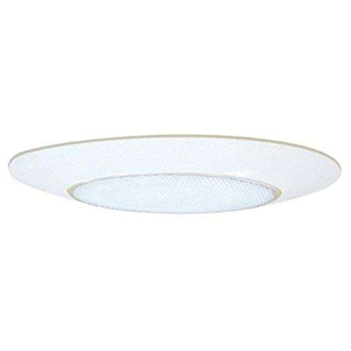 HALO 170 Series 6 in. White Recessed Trim Lensed Showerlight with Reflector and Frosted Albalite Lens