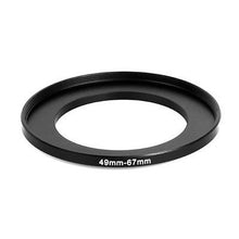 Load image into Gallery viewer, 49-67 mm 49 to 67 Step up Ring Filter Adapter
