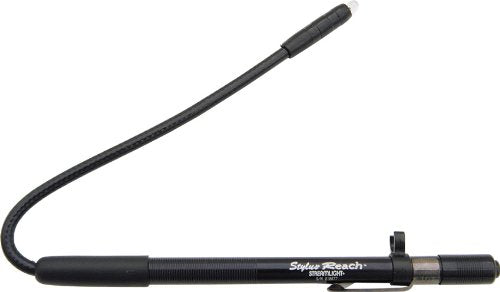 Streamlight 65618 Stylus Reach Pen Light with Flexible 7-Inch Extension Cable, Black with Arctic White Beam - 11 Lumens