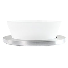 Load image into Gallery viewer, Lightolier D4A03 Decorative Angled Glass And Satin Ring For 4&quot; Recessed Downlight Lighting
