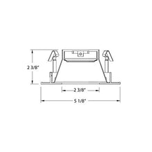 Load image into Gallery viewer, WAC Lighting HR-D412-SC/WT 4in Square Trim Recessed Downlights, Specular Clear/White
