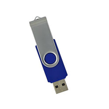 Load image into Gallery viewer, KINMIN USB 2.0 Swivel Flash Drive Memory Stick Pendrive Pack of 10 (8GB, Blue)
