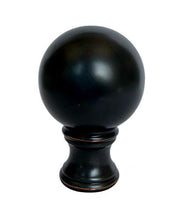 Load image into Gallery viewer, Oiled Bronze Sphere Finial

