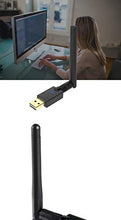 Load image into Gallery viewer, EP-DB1607 5Ghz USB Wireless WiFi Adapter 600Mbps 802.11ac USB Ethernet Adapter Network Card Wi-Fi Receiver for PC Black-GOLDEN BLUE

