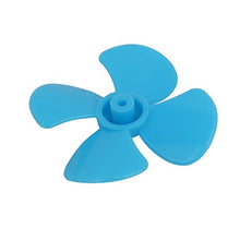 Load image into Gallery viewer, uxcell 10pcs 4 Vanes RC Boat Airplane Propeller 1.6-inch Dia Brushless Motor Blue
