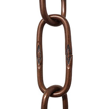 Load image into Gallery viewer, RCH Hardware CH-S58-40-AC Steel Chandelier Chain, Antique Copper

