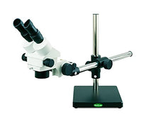 Load image into Gallery viewer, VanGuard 1277ZB Stereo Zoom Microscope with Binocular Head and Boom Stand, 10X Eyepiece, 0.7X - 4.5X Objective, 110V, 7X - 45X Magnification
