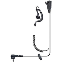 Klein Electronics BODYGUARD-M1 Two-wire Earpiece for Motorola Radios, Push-to-talk (PTT) button/microphone with lapel clip, Adjustable rubber earloop holds speaker securely in place, Works on right or