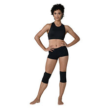Load image into Gallery viewer, Adult Black Knee Pads for Dancers, X-Small, Black
