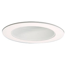 Load image into Gallery viewer, Halo Recessed 494WB06 6-Inch LED Trim Baffle with Matte White Ring by Halo Recessed
