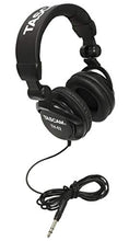Load image into Gallery viewer, Tascam TH-02 Closed Back Studio Headphones, Black
