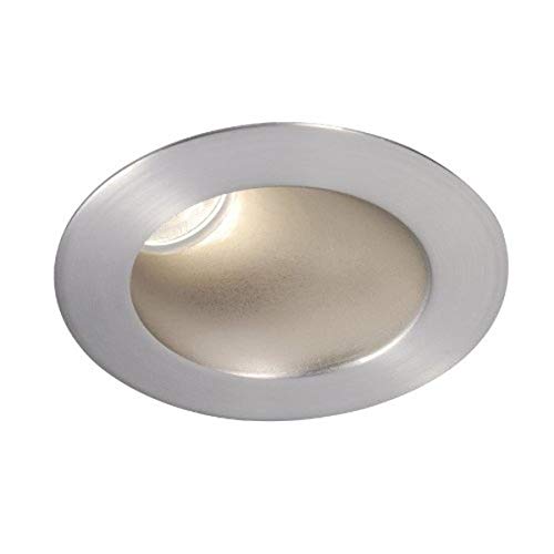 WAC Lighting HR-3LED-T418F-W-CB 3000K LED 3-Inch Recessed Downlight Adjustable Round Trim with 50-Degree Beam Angle, Copper Bronze