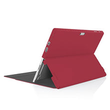 Load image into Gallery viewer, Incipio Microsoft Surface Pro 4 Case, Folio Case Hard Shell Faraday Advanced Case for Microsoft Surface Pro 4-Red
