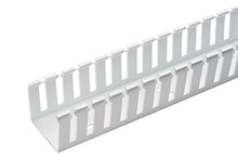 Load image into Gallery viewer, Panduit G3X5WH6-A Type G Wide Slot Wiring Duct with Adhesive Tape, PVC, White (10-Pack)
