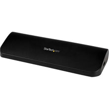 Load image into Gallery viewer, Startech Universal Usb 3.0 Laptop Docking Station . Dual Video Hdmi Dvi Vga With Audio And Ethernet . For Notebook . Usb . 3 X Usb Ports . Network (Rj. 45) . Hdmi . Dvi . Vga . Black &quot;Product Type: Ac
