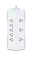 360 Electrical Visionary Surge Protector with 8 Outlets, Combo Data, 6 ft. Cord