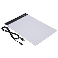 Yosoo- Light Tracing Drawing Board, A4 USB LED Light Stencil Board Light Box Tracing Drawing Board with USB Cable (Stepless Adjustable Brightness)