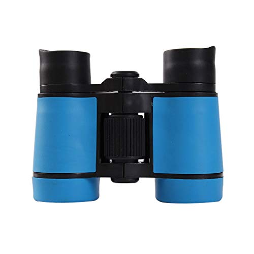 Moolo Binocular Telescope, Outdoor Travel Sightseeing Bird Watching Rubber Children Binoculars (Color : Sky Blue)
