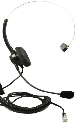 Headset Headphones + Adjustable Volume + Mute Control for Cisco Ip Telephone 7931 7940 7960 7970 7962 7975 7961 7971 7960 M12 M22 and All Series