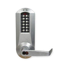 Load image into Gallery viewer, Kaba E-Plex E5031XKWL-626-41 Lever Electronic Push Button Lock Key Bypass Cylindrical
