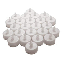 Darice 24 Piece Box LED White Tea Lights Standard
