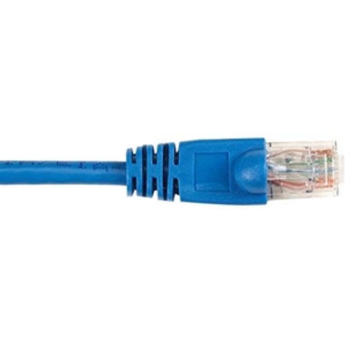 Black Box Cat5e Value Line Patch Cable, Stranded, Blue, 5-Ft. (1.5-M), 25-Pack
