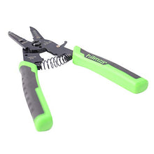 Load image into Gallery viewer, Hilmor 7&quot; Wire Stripper with Rubber Handle Grip, Black &amp; Green, WS7 1885426
