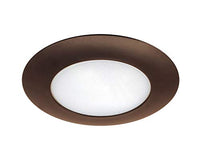 Nicor Lighting 6 Inch Oil Rubbed Bronze Recessed Shower Trim With Albalite Lens (17505 Ob)