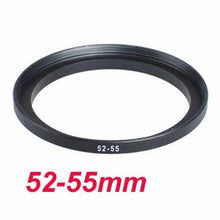Load image into Gallery viewer, 52-55 mm 52 to 55 Step up Ring Filter Adapter
