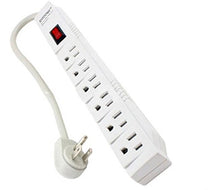 Load image into Gallery viewer, MaxLLTo 1 FT 6 Outlet Safety Surge Protector Angle Plug AC Wall Power Strip
