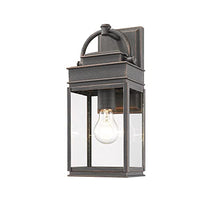 Artcraft Lighting AC8220OB Transitional One Light Outdoor Wall Mount from Fulton Collection in Bronze / Dark Finish, 13.50x6.00x5.50