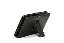 Load image into Gallery viewer, Navitech Folding Leather Folio Case Cover &amp; Stand With Removable Keyboard For The TheHuawei Medi
