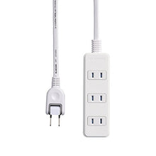 Load image into Gallery viewer, ELECOM Power Strip with dust Shutter 4outlet 1m [White] T-ST02-22410WH (Japan Import)
