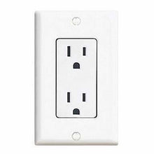 Load image into Gallery viewer, Ace Decorator Duplex Grounding Outlet &amp; Wall Plate
