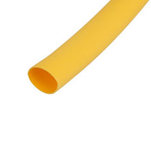Load image into Gallery viewer, Aexit 1M Length Electrical equipment Inner Dia 9.5mm Polyolefin Insulation Heat Shrinkable Tube Wrap Yellow
