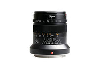 KIPON Elegant 24mm F2.4 Full Frame Camera Lenses for Nikon Z Mount (Black)