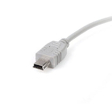 Load image into Gallery viewer, Star Tech.Com 1 Ft. (0.3 M) Usb To Mini Usb Cable   Usb 2.0 A To Mini B   Gray   Mini Usb Cable (Usb2
