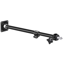 Load image into Gallery viewer, Neewer Wall Mounting Boom Arm 15-23.6 inches/38-60 Centimeters Adjustable Length with 1/4 inch to 3/8 inch Universal Adapter for Photo Studio Video Light, Monolights Photography
