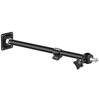 Neewer Wall Mounting Boom Arm 15-23.6 inches/38-60 Centimeters Adjustable Length with 1/4 inch to 3/8 inch Universal Adapter for Photo Studio Video Light, Monolights Photography