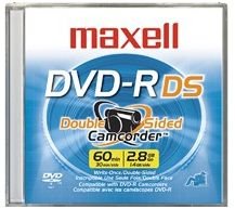 Load image into Gallery viewer, Maxell Double Sided Mini DVD-R, 2 pack
