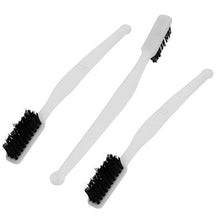 Load image into Gallery viewer, uxcell 18cm Length White Plastic Handle Nylon Wire Cleaning Brush 3 Pcs
