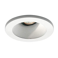 WAC Lighting HR-D411-WT/WT Recessed Low Voltage Trim Basic Baffle