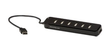 Load image into Gallery viewer, LINDY 7 Port USB 2.0 Hub with Sliding Port Cover
