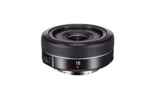 Load image into Gallery viewer, Samsung NX 16mm f/2.4 Camera Lens (Black) - Fixed
