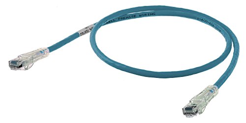 Hubbell Wiring Systems HC5EB07 netSELECT Structured Wiring Universal Patch Cord, Category 5e, 7' Length, Blue