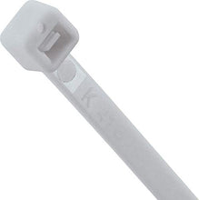 Load image into Gallery viewer, Industro 15-1/2&quot; Nylon Natural Cable Tie, White - 25 Pack
