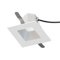 WAC Lighting R3ASDT-F830-HZWT Aether Square Trim with LED Light Engine Flood 40 Beam 3000K Soft, Haze White