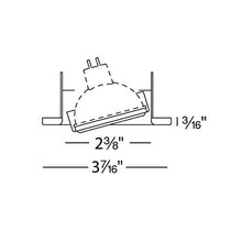 Load image into Gallery viewer, WAC Lighting HR-837-BN Recessed Low Voltage Trim Mini Round  Adjustment
